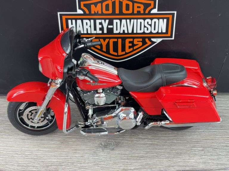 Harley Davidson FLHX Motorcycle, 1/12, Die-Cast Promotions