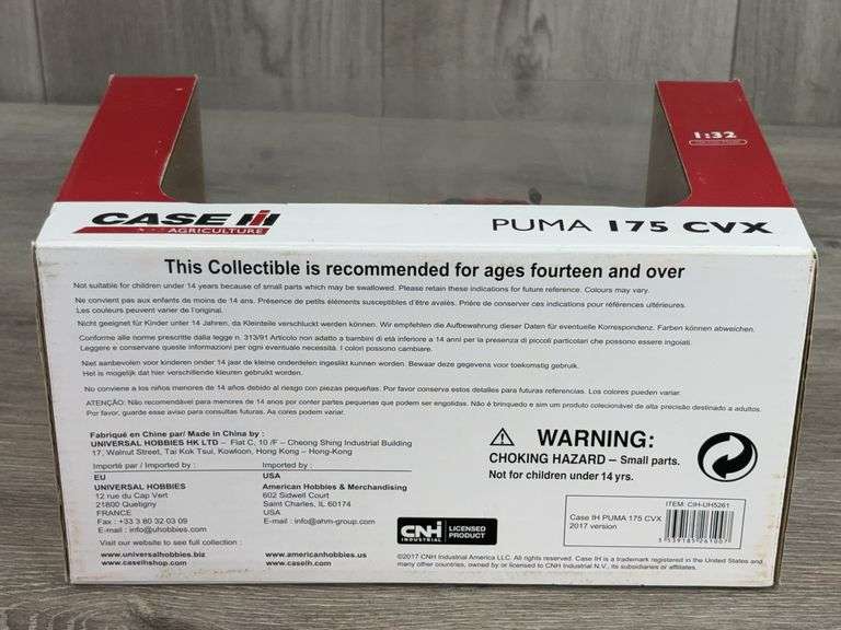 Case IH Puma 175 CVX, 1/32, Universal Hobbies