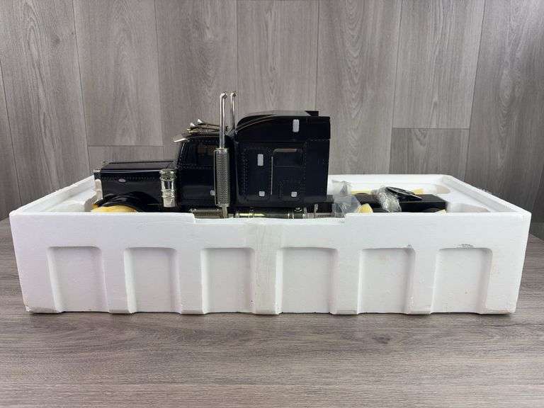 Spec Cast Black Peterbilt Truck, 21” Long