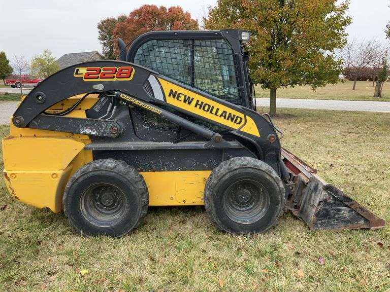 2018 New Holland L228 Skid Steer