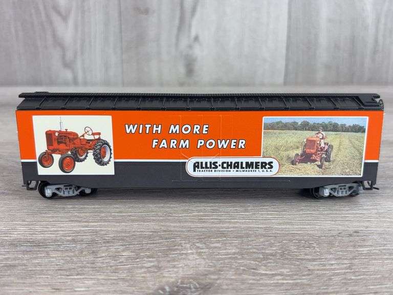 Allis-Chalmers “With More Farm Power” Rail Box Car, HO Scale