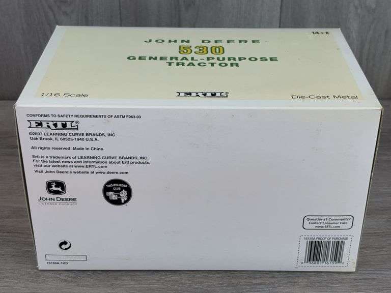 John Deere 530 GP, 1/16, 2007 Two-Cylinder Club Expo XVII