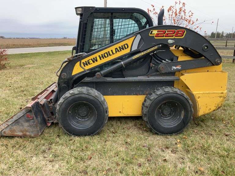 2018 New Holland L228 Skid Steer