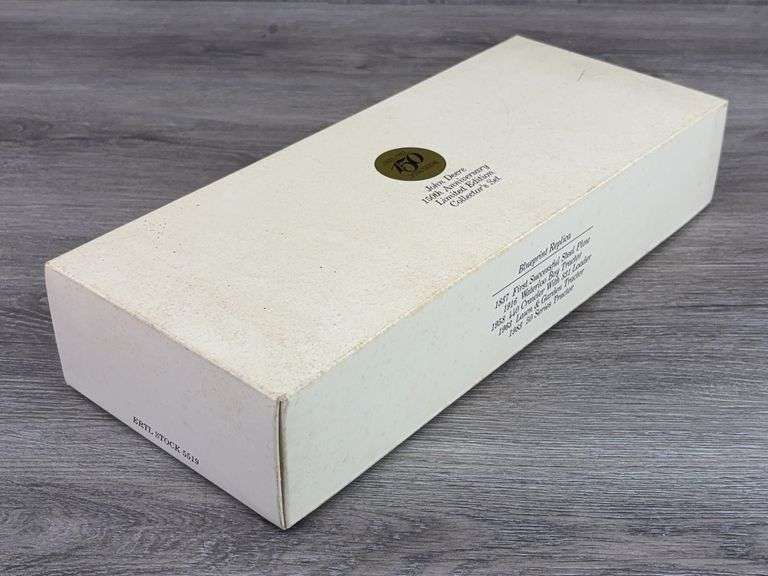 John Deere 150th Anniversary Set, 13 1/3” Plaque, Ertl