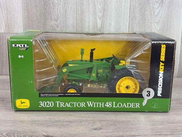 John Deere 3020 W/48 Loader, 1/16, Precision Key Series 3