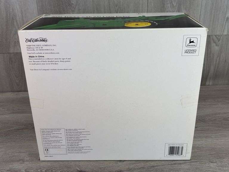 John Deere 4020 NF W/237 Corn Picker, 1/16, Precision Classics 14