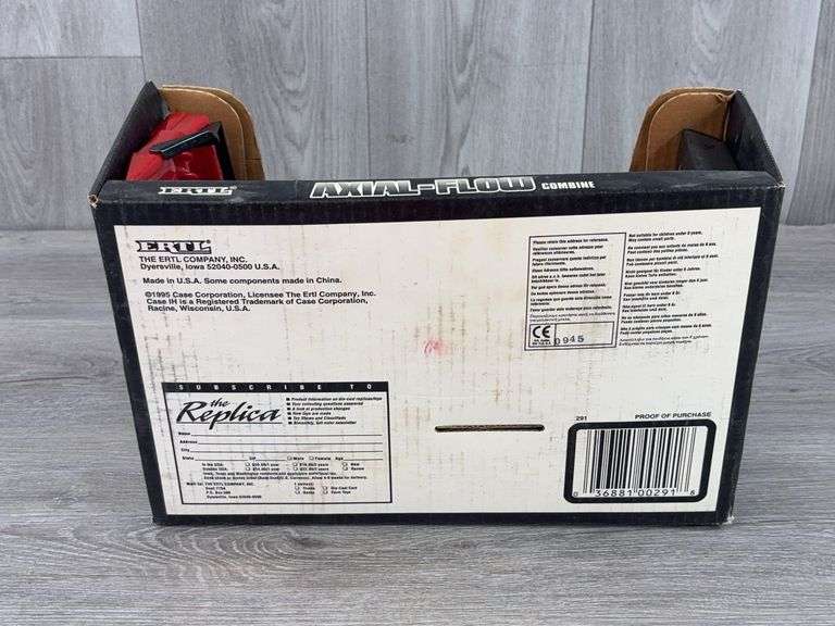 Case IH 2188 Axial-Flow Combine, 1/32, 2 Heads, Ertl