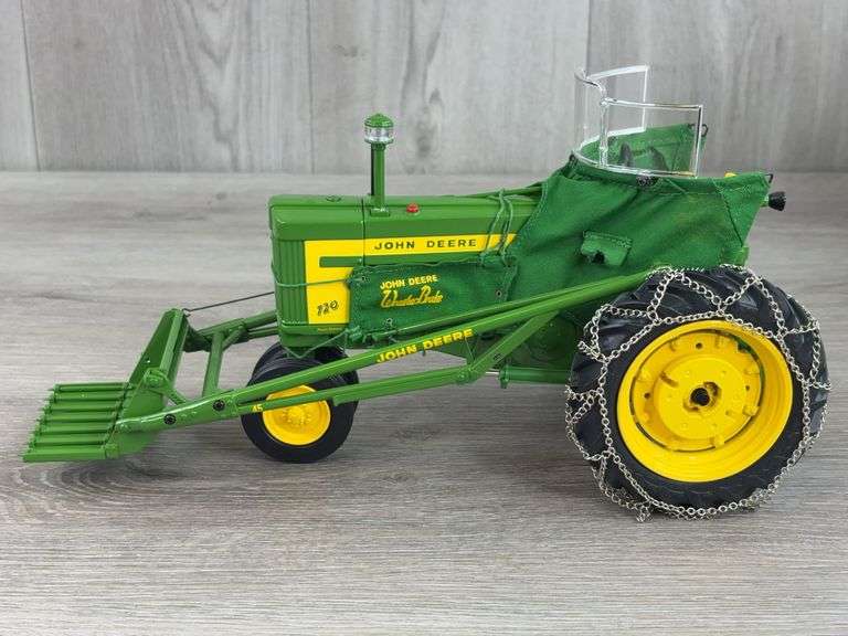 John Deere 720 NF W/80 Blade & 45 Loader, 1/16