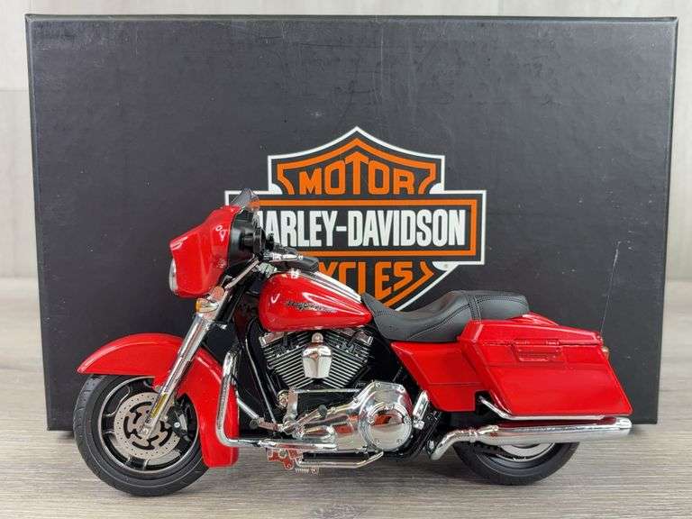 Harley Davidson FLHX Motorcycle, 1/12, Die-Cast Promotions