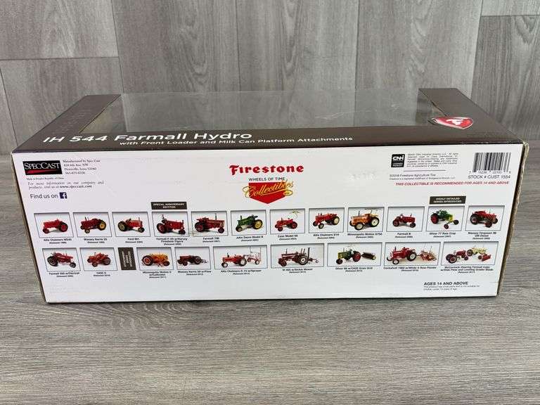 International Farmall 544 Hydro W/Loader & Platform, 1/16