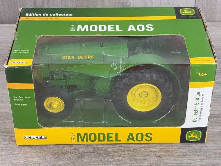 1937 John Deere AOS, 1/16, Collector Edition, Ertl