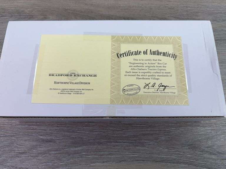 Allis-Chalmers “Engineering In Action” Rail Box Car, HO Scale