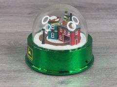 John Deere Holiday Globe, 3 1/2”H, Ertl Collectibles