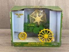 John Deere General Purpose P W/Umbrella, 1/16, Ertl Britains
