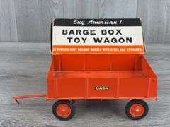 Case Barge Box Toy Wagon, 1/16, Ertl, Original Box