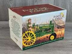 John Deere A NF W/Farmer Red, 1/16, Foxfire Farms