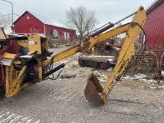 Long Mfg. 3 Point Backhoe Attachment