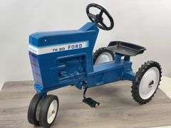 Ford TW-20 NF Pedal Tractor, Ertl, Has Been Repainted