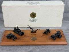 John Deere 150th Anniversary Set, 13 1/3” Plaque, Ertl