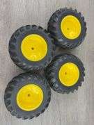 4 Tractor Tires, 4 3/4” Diameter