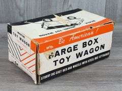 Case Barge Box Toy Wagon, 1/16, Ertl, Original Box