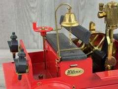 Wilesco D305 Steam Fire Truck, 16” Long