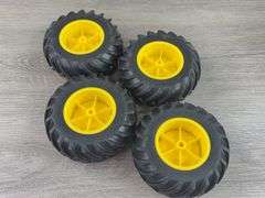 4 Tractor Tires, 4 3/4” Diameter