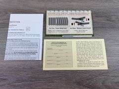 Allis-Chalmers Rail Car & Track Train Set, Bradford Exchange