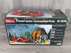 Wilesco D305 Steam Fire Truck, 16” Long