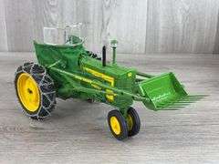 John Deere 720 NF W/80 Blade & 45 Loader, 1/16