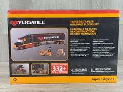 Versatile Tractor Trailer Building Blocks Set, First Gear