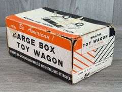 Case Barge Box Toy Wagon, 1/16, Ertl, Original Box