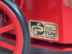 Wilesco D305 Steam Fire Truck, 16” Long