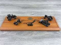 John Deere 150th Anniversary Set, 13 1/3” Plaque, Ertl