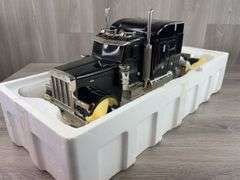 Spec Cast Black Peterbilt Truck, 21” Long