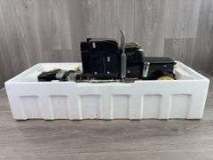 Spec Cast Black Peterbilt Truck, 21” Long
