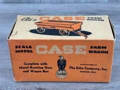 Case Farm Wagon, 1/16, Eska, Original Box, Tin Rims