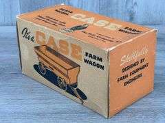 Case Farm Wagon, 1/16, Eska, Original Box, Tin Rims