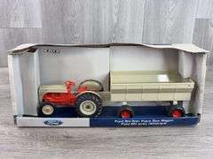 Ford 8N W/Flare Box Wagon, 1/16, Ertl