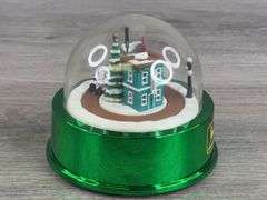 John Deere Holiday Globe, 3 1/2”H, Ertl Collectibles