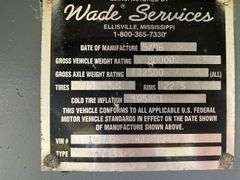 Wade 43' Step Deck Trailer - 80,000lb GVW