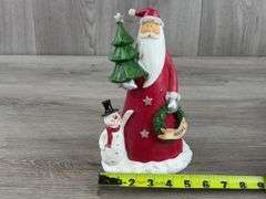 Case IH Holiday Santa, 9”H, SpecCast, 3rd In A Series