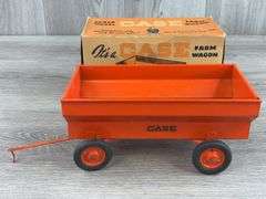 Case Farm Wagon, 1/16, Eska, Original Box, Tin Rims