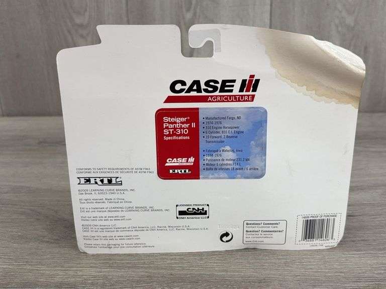 Steiger Panther II ST-310 4WD Duals W/Disk, 1/64