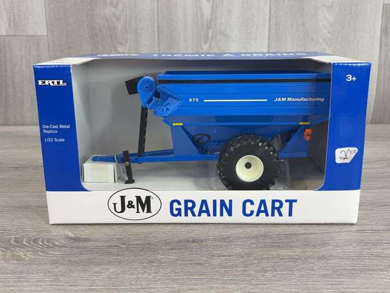 J&M Manufacturing 875 Grain Cart, 1/32, Ertl