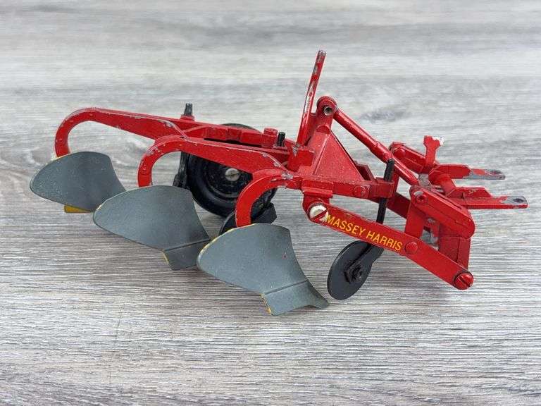 Massey Harris 3 Bottom Plow, 1/20, Reuhl, Original Box