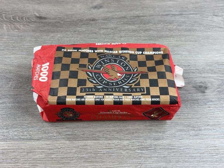 Winston Cup Champions 25th Anniversary Matches In Tin