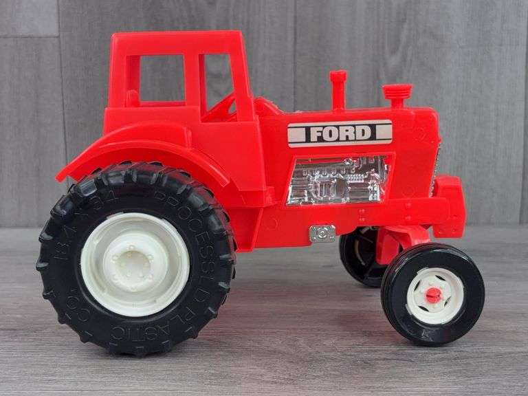 Ford WF Red Tractor, 9”, Processed Plastic Co.