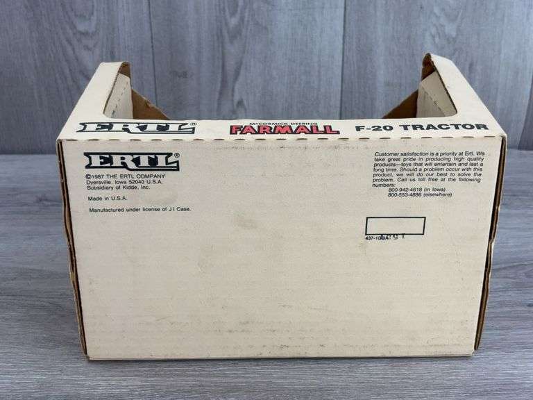 McCormick-Deering Farmall F-20 NF, 1/16, 1987 Special Edition
