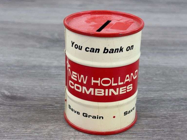 Ford Work Gloves, Ashtray & New Holland Combine Bank